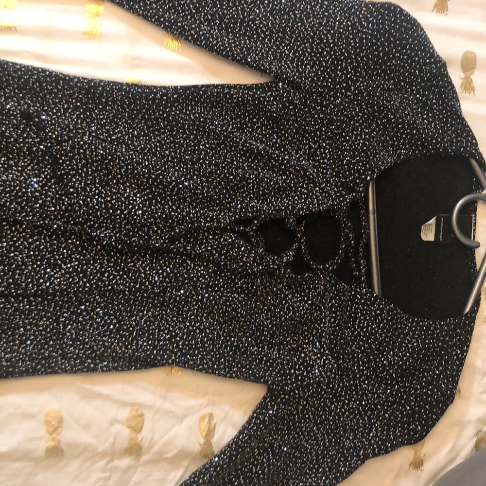 Glitter black dress